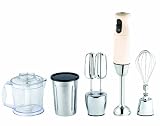 Dualit 88842 Stabmixer-Set / Creme / 500 Watt / 17.000 U/min