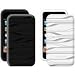 Electronics : Belkin Ipod Touch 2G Silicon sleeve, Textured, Black, White, 2 pack