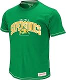 Seattle Supersonics Mitchell & Ness Green Vintage Team Name & Logo Premium T-Shirt