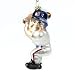 Boston Red Sox MLB Blown Glass Batter Ornament (4" Caucasian)