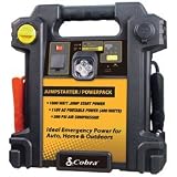 Cobra CJIC 350 500 Amp Portable Jump-Start/Air Compressor with A/C and D/C Power Outlets