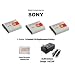 3 Pack Li-Ion Extended Life Replacement Battery Pack For The Sony NP-FG1 NP-BG1 1150mAh! For For The Sony DSC-H3 H7 H10 H20 H50 N100 T100 T20 W100 W120 W130 W150 W200 HX5V BC-CSG BC-TRG Digital Camera + 110/220V 1 Hour Home & Car Charger + SSE Cleaning Cloth