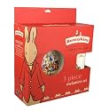 Bunnykins 3 Piece Melamine Set with ABC Blocks Design by Royal Doulton