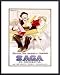 Saga by unknown 18.00X24.00 Framed with Black Metal Frame
