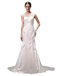 Chiffon/Silk/Tulle Cocktail Applique Lace Mermaid Floral Print Evening Dress/Prom Dress/Wedding Party Dress  with a Brush/Sweep Train 