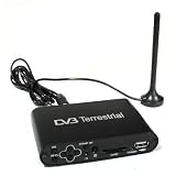 Mobile Freeview Receiver Recorder DVB-T DAB USB SD 12V 230V