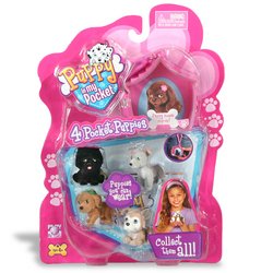 Puppy in my Pocket: Golden Retreiver, Chow, Greyhound, Akita by Play Along