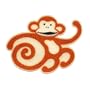 Kids Monkey shower bath TUB tread applique tred decor