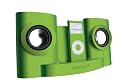 IDS-01-N-G Green Metallic Speakers and Docking Station for iPod and Other MP3 Players