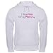 Artsmith, Inc. Hooded Sweatshirt Cancer I Wear Pink Ribbon For My Mommy