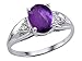 2.17 cttw Genuine Oval Cabochon Amethyst and title=