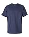 Gildan Mens Ultra Cotton 100% Cotton T-Shirt, Large, Heathered Navy