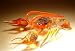 Blown Glass Art Sea Life Animal Figurine Red LOBSTER
