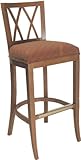 AC Furniture 4624 Bar Stool with Upholstered Webb Seat