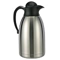 Oxid7 Edelstahl Isolierkanne, Thermoskanne, Einhandautomat 2L