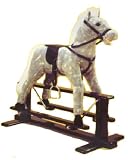 Toys : Glide and Ride Grey Rocking Horse on Glider