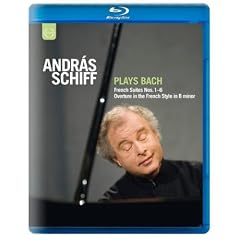 Bach: Andras Schiff (French Suits Nos.1-6/ Overture In B Minor/ Italian Concerto) [Blu-ray] [2011][Region Free]