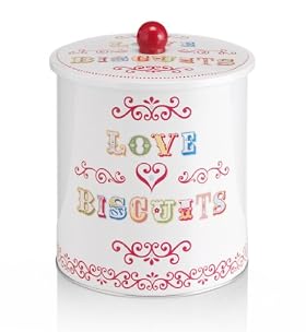 Circus Words Biscuit Tin