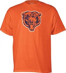 Chicago Bears -Orange- Classic NFL Throwback Logo T-Shirt