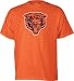 Chicago Bears -Orange- Classic NFL Throwback Logo T-Shirt