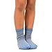 TeeHee Little Boys Basic Cotton Crew Socks 6 Pair Pack (3-5 Years, Neutral Stripes)