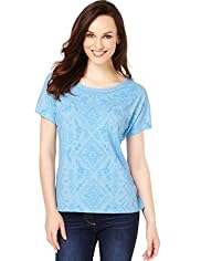 Pure Cotton Puff Print T-Shirt