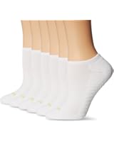 Hue Women's Massaging Liner Sock 6-Pack