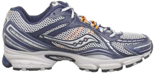 Saucony Men's Grid Excursion TR5 Trail Shoe,Grey/Navy/Orange,12.5 M US