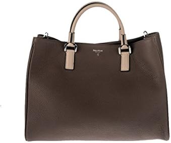 SERAPIAN WOMEN'S SCACCWLL6381M39ABS4 BROWN LEATHER HANDBAG