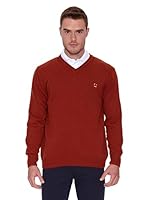 La Española Jersey Cuello Pico (Teja)