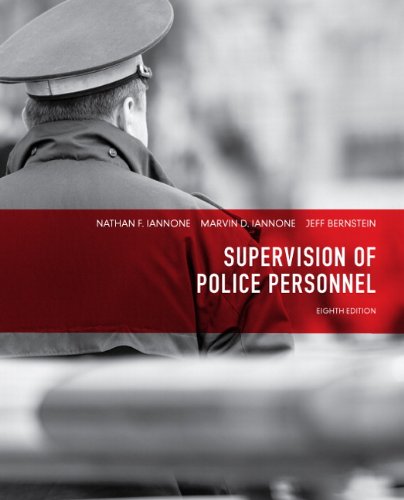 supervision of police personnel 8th edition