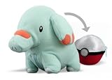 Phanpy - Pokemon Pokeball Flip-out Plush Toy (Transform a Pokeball into a Pokemon) (Japanese Import)