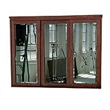 IMAGE OF Sitcom Stockton China Hutch in Pecan Finish