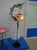 Magic Mist Hanging Bowl Fogging Fountain - Amber Bowl