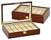 41SdEM688bL. SL75  Mahogany Color Wooden 12 Watch Box Improved Larger