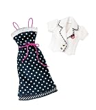 Barbie Fashion Fever Hilary Duff Outfit Nautical Polkadot Dress + Accessories