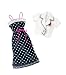 Toys : Barbie Fashion Fever Hilary Duff Outfit Nautical Polkadot Dress + Accessories