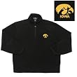 Iowa Hawkeyes NCAA "Glacier" Fleece Pullover Sweatshirt (Black) Iowa Hawkeyes NCAA "Glacier" Fleece Pullover Sweatshirt (Black)