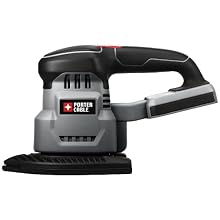 PORTER-CABLE Bare-Tool PC18DS 18-Volt Cordless Detail Sander (Tool Only, No Battery)