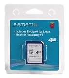Raspberry Pi Debian 6 "Wheezy" 4GB SD Card Boot Disk