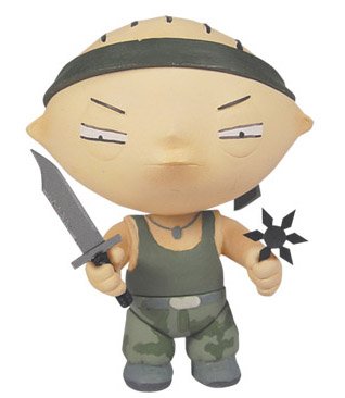 Family Guy Series 7: Commando Stewie Action Figure