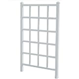 EarthBox 1010137 Garden Trellis, White
