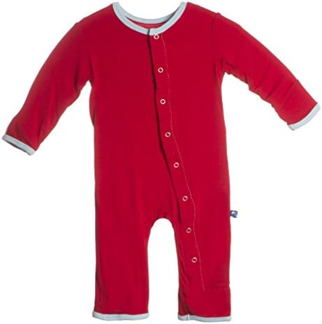 KicKee Pants Little Boys Applique Coverall- Balloon Tricycle, 3-6 Months