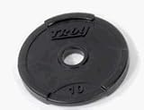 Troy Barbell GO-010R Rubber Encased Olympic Grip InterLocking Plate - 10 Pounds