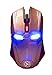 Naffee Wireless Optical Mouse, Gold, 2.4Ghz, 2400 DPI, for the Super Hero fan