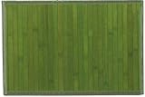 Laser Printed Split Bamboo Citrus Green Placemat 18" x 12" Set / 6