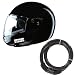 Studds Ninja Pastel Plain Full Face Helmet (Matt Black, XL) + Helmet Lock RS.1999.00