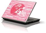 Skinit Jacksonville Jaguars - Blast Pink Vinyl Skin for Generic 12in Laptop (10.6in X 8.3in)