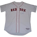 Dustin Pedroia Autograph Red Sox Authentic Home Jersey Sports Baseball