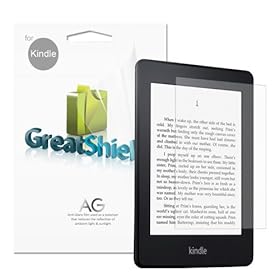 GreatShield - Ultra - Film de protection d'�cran anti-reflet (mat) pour Kindle, Pack de 3 (est compatible avec Kindle Paperwhite, Kindle et Kindle Touch)